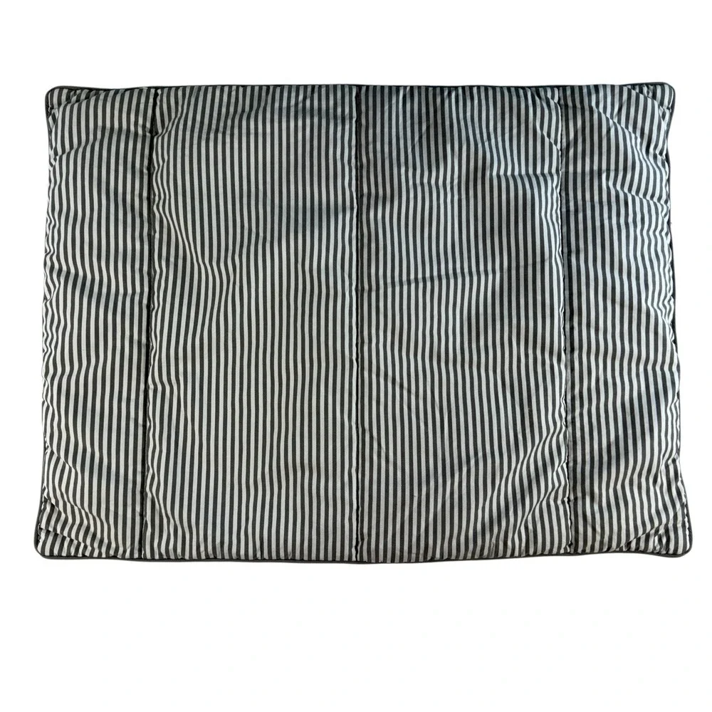 Pottery Barn Standard Pillow Sham Organic Wheaton Stripe‎ Farmhouse Ticking
